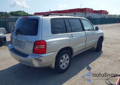 2003 Toyota Highlander V6 from USA, damaged, VIN JTEGF21A330074920
